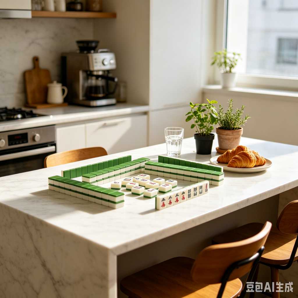 camping mahjong game set