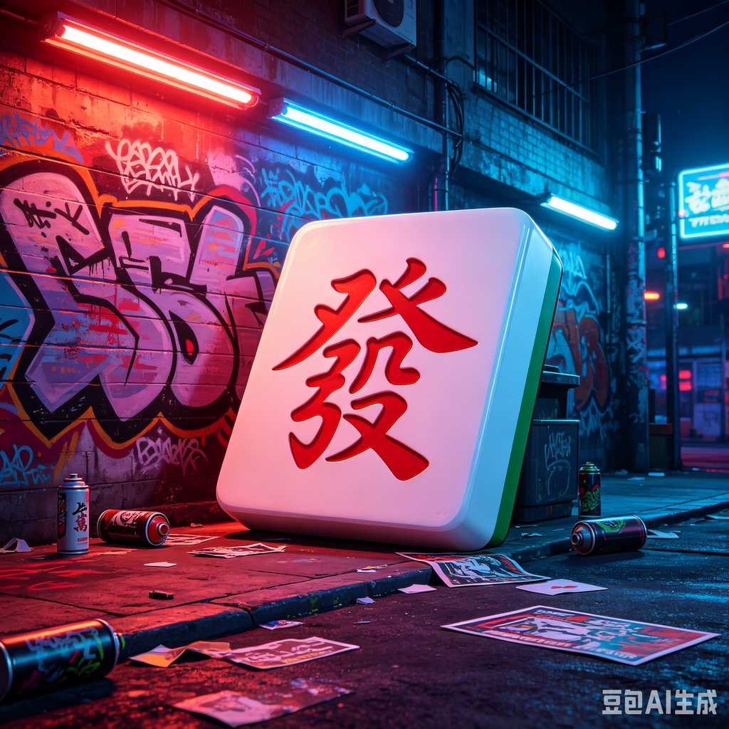 glossy mahjong tiles