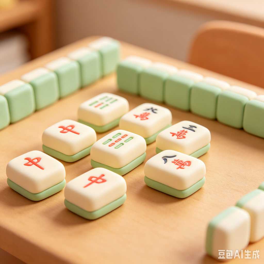 custom artwork mahjong set
