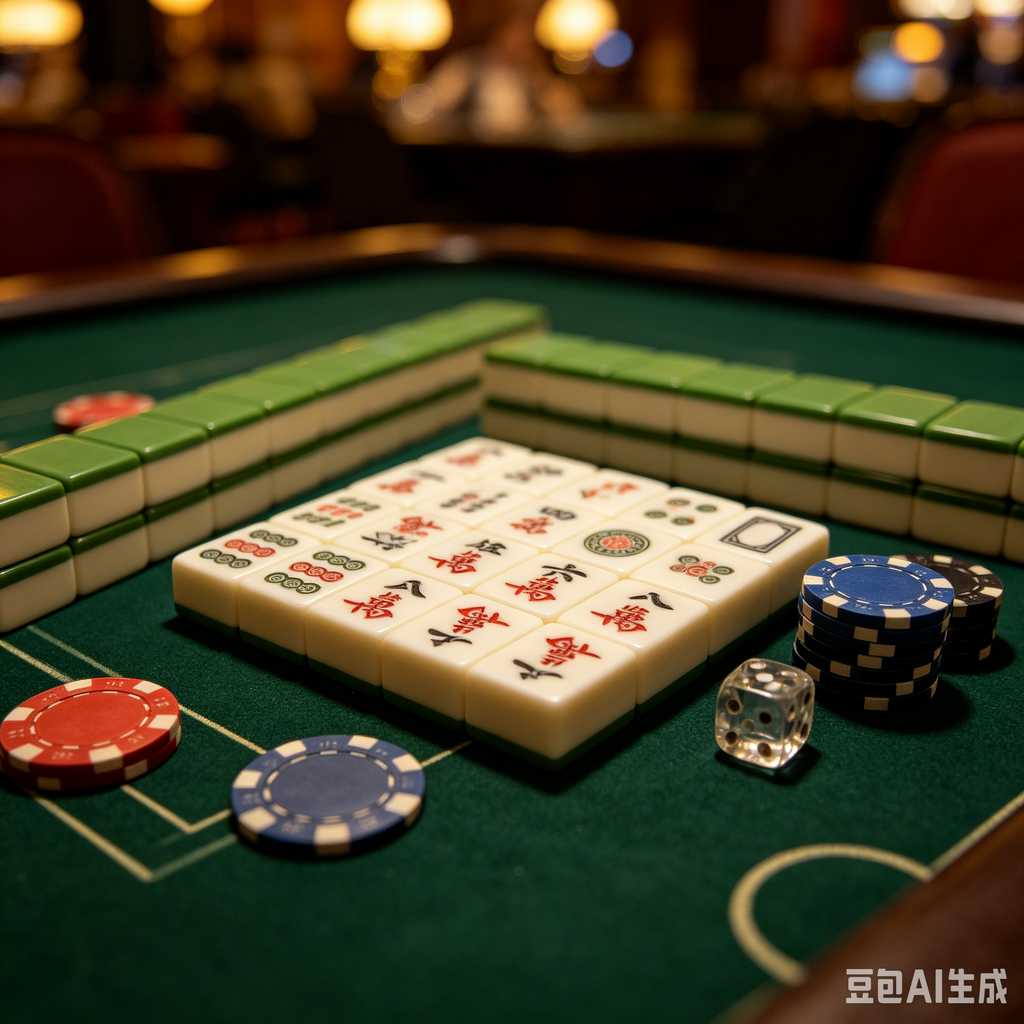 exquisite craft mahjong set